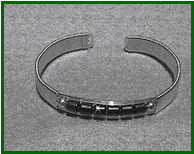 Cuff Bracelet with Beads - Beginning Wirecraft