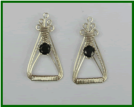 Egyptian Earrings with Stones - Volume 13