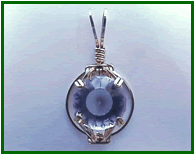 Easy Pronged Pendant Faceted Stone by Jack Martin - Volume Three